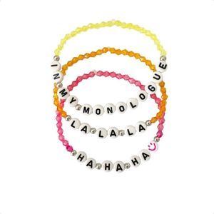 Taylor Swift SNL ‘Monologue Song’ Set of 3 Handmade Friendship Bracelets